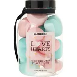 Парфюмерное мыло ручной работы Mr.Scrubber Love Hearts 17 шт. 527 г