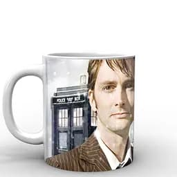 Кухоль GeekLand Doctor Who Троянда і Лікар DW.02.047 330 мл білий