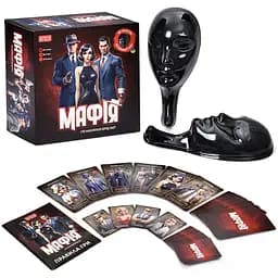 Настольная игра Bambi Мафия маска 10 штук карты 30 штук карты для ведущего 21 штука (AI 001)