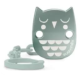 Кліпса для пустушки Suavinex Bonhomia, зелена (307819)