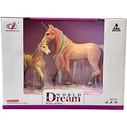 Набор Dino Toys Dream World Единорог Фантазия Y10 розовый 2 шт. (Q9899-Y10-2)