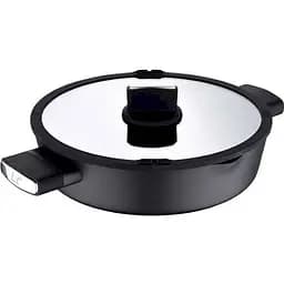 Сотейник Bergner Ion plus з кришкою 28 см (BG-35913-BK)