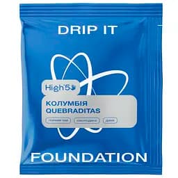 Кофе в дрипах Foundation High5 Колумбия Quebraditas 7 шт.
