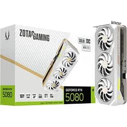 Видеокарта Zotac Gaming GeForce RTX 5080 SOLID OC 16GB White Edition (ZT-B50800Q-10P) EU [143726]