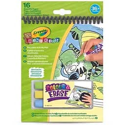 Розмальовка багаторазова Crayola Mini Kids Динозаври, 16 сторінок (81-1499-2)
