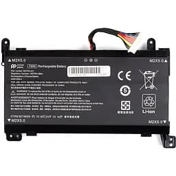 Акумулятор PowerPlant для ноутбуків HP Omen 17 (FM08) 14.8V 5200mAh, 16 pin
