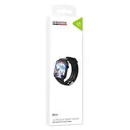 Смарт-годинник Borofone BD15 Smart sports watch (call version) Black - мініатюра 2