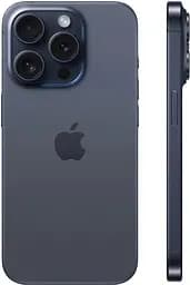 Смартфон Apple Iphone 15 Pro 512GB Blue Titanium Refurbished - мініатюра 3