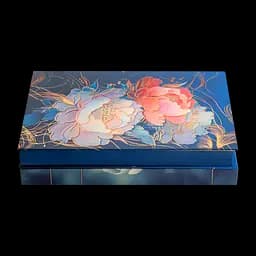 Щоденник недатований Buromax Peony поліграфічний A5 336 сторінок темно-синій (BM.20170-03) - мініатюра 5