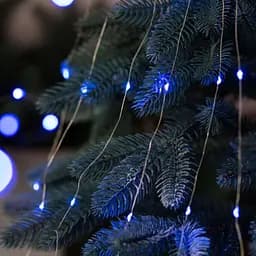 Гірлянда GarlandoPro Кінський хвіст 200 LED 10 ниток довжина 2 м, синій (1733010BL) - мініатюра 7