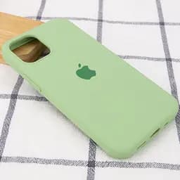 Чохол Silicone Case Full Protective (AA) для Apple iPhone 13 mini (5.4) М'ятний / Mint - мініатюра 2