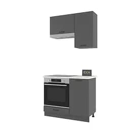 Комплект кухоннний Idea Н-22 100 см Антрацит
