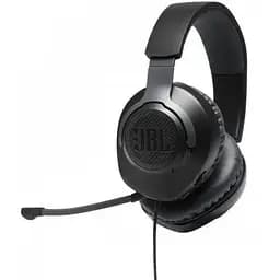 Навушники провідні JBL Quantum 100 (JBLQUANTUM100BLK) чорні JBLQUANTUM100BLK - мініатюра 2