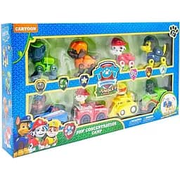 Детский набор фигурок YG TOYS героев «Щенячий патруль» XZ-868 с машинками 8 в 1