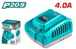 Зарядний пристрій для акумуляторних батарей TOTAL TFCLI20411 20В (6974718)