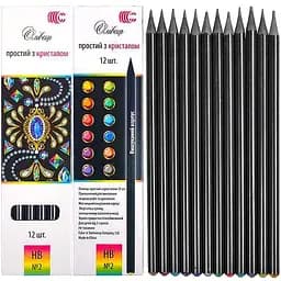 Набір простих Карандашив "Brilliant" CR-155-12 в упаковці 12 штук