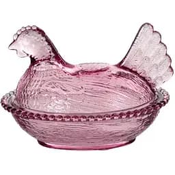 Ємність для зберігання LeGlass Курочка 240 мл (355-290)