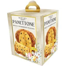 Панетоне Delicato Традиционный с цукатами и изюмом 800 г (С1507254)