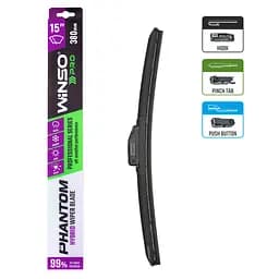 Щітка склоочисника гібридна Winso Pro Phantom 15/380 мм (118380) - мініатюра 3