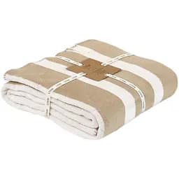 Плед Lotus Home Infinity Stripe бежевий 200х220 см (svt-2000022346092)