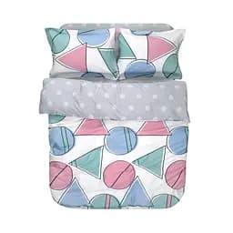 Постельное белье сатин Lotus Home - Agina полуторный