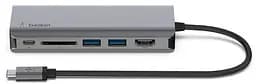 Адаптер Belkin USB-C 6in1 Multiport Dock - мініатюра 4