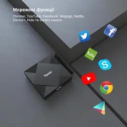 Смарт ТВ-приставка Tanix TX68 4/32GB Android 14 (TBT60432B 3640) Чорна - мініатюра 5