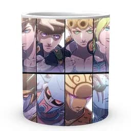 Кухоль GeekLand Неймовірні пригоди ДжоДжо JoJo's Bizarre Adventure Герої та їх стенди JJ 02.411 330 мл білий - мініатюра 2