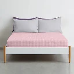 Простирадло Cosas полуторне 155х240 rose dots, рожевий (ГорохРоз_215) - мініатюра 3