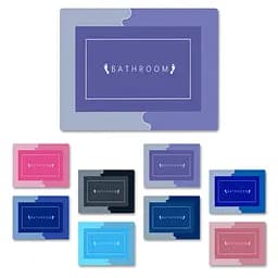 Килимок суперпоглинаючий у ванну 60*90см прямокут. R30937-90 /30/