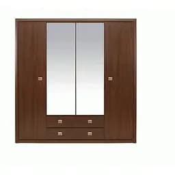 Шкаф в спальню с зеркалом Гербор Коэн SZF4D2S Венге магия (GRB-1420)
