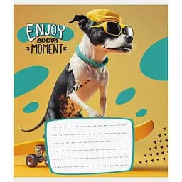 Тетрадь ученическая "Лови момент" Leader 012-500240K-3 в клеточку, 12 листов