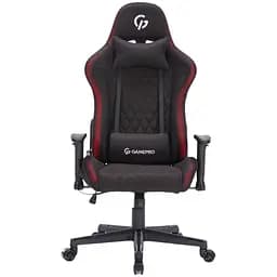 Ігрове крісло GamePro RGB Size L Fabric Black (GC700FB) - мініатюра 6