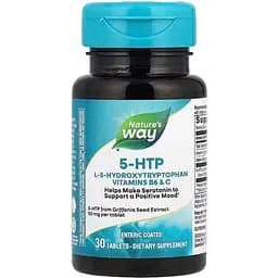 5-Гідрокситриптофан Nature's Way 5-HTP 100 мг 30 таблеток