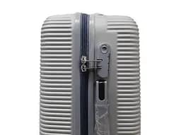 Валіза маленька S ABS-пластик Milano bag 004 56,5×39×24см 40л Срібна - мініатюра 5