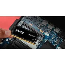 Модуль пам'яті для ноутбука SoDIMM DDR4 32GB (2x16GB) 3200 MHz Impact Kingston Fury (ex.HyperX) (KF432S20IBK2/32) - мініатюра 9