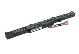 Акумулятор для ноутбука Asus A41N1501 GL752JW 14.4V Black 2200 mAh