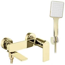 Смеситель для ванны Rea Storm настенный с изливом gold REA-B9985 Золотой