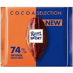 Шоколад чорний Ritter Sport Перу 74% 100 г (799865)