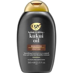 Шампунь OGX Kukuí Oil Зволоження та гладкість, з олією гавайського горіха 385 мл