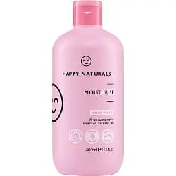 Гель для душа Happy Naturals Moisturising, 400 мл