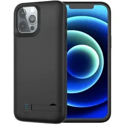 Чохол-зарядка iBattery для iPhone 12 Pro Max Bracket 6000 mAh black