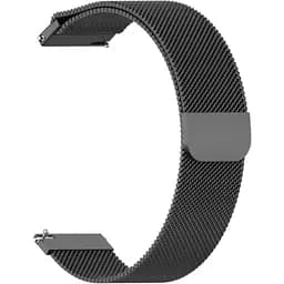 Ремінець DK CDK для Huawei Watch GT 2 46mm (LTN-B19) 22mm Metal Milanese Loop Magnetic (09650) (black)
