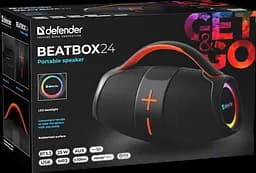 Портативна акустика Defender Beatbox 24 25Вт Black (65324) (7151829) - мініатюра 5