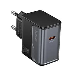 Адаптер сетевой HOCO Star Speed ​​single port charger CS72A | 1Type-C, 3A/30W, PD/QC|