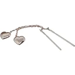 Золоті сережки-протяжки Tango Сердечка. 580040