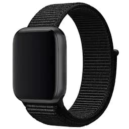 Ремінець Nylon для Apple Watch 38/40/41/42mm(ser.10) Чорний / Black