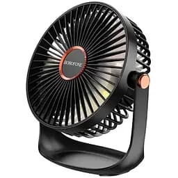 Вентилятор Borofone Cool desktop fan with light DBF02 5 speed, Abbient Light, 10h