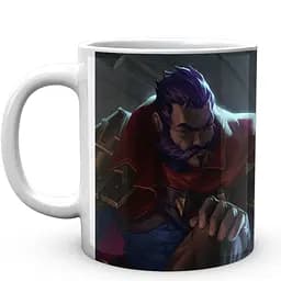 Кружка GeekLand League of Legends Лига Легенд Грейвс Нила LOL 002.32 330 мл белая