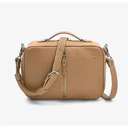 Жіноча шкіряна сумка Avenue карамель флотар